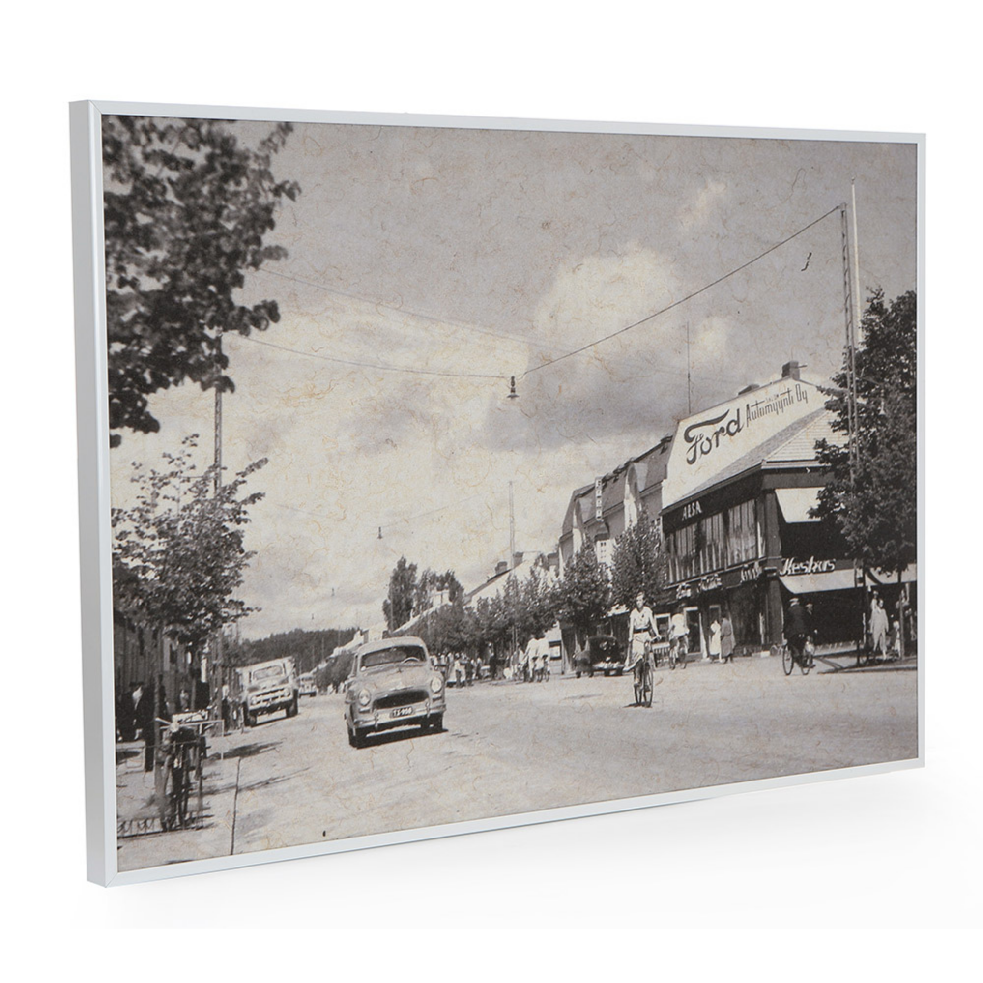 framed Yeseco Still T acoustic panel