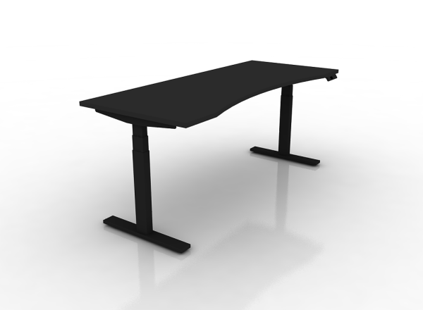 electronic-height-adjustable-table-curve-i-black-top-black-frame