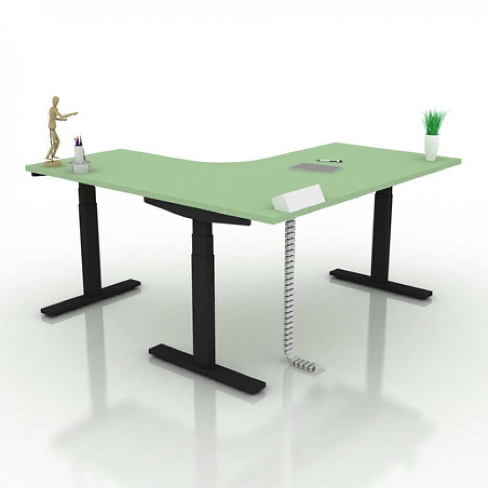 9am-pesk-smart-electric-height-adjustable-table-l-shape-enamel-top-black-frame