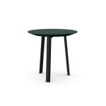 Allermuir Sunda 2 round table in dark green and black