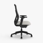 Side profile view of the Senator Ousby office chair