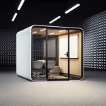 white framery six design inside display room