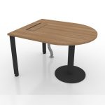 1200 x 1000 Bullet Shape Table