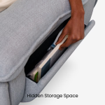 FlexiSpot XR6 Swivel Based Recliner Lotus - Hidden Storage Space