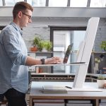 Humanscale QuickStand Eco - Side view