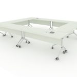 SS Folding Table - Cluster - Singapore