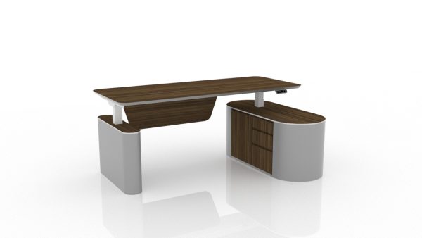 Customised Cluster Height Adjustable Table - Executive Office Work Table