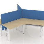 Customised Cluster Height Adjustable Table - Office Work Table