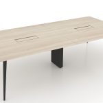 Kindle Meeting Table - Office Meeting Table - Light Brown
