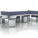 SQC Workstations - Office Table SG - Large Workstation