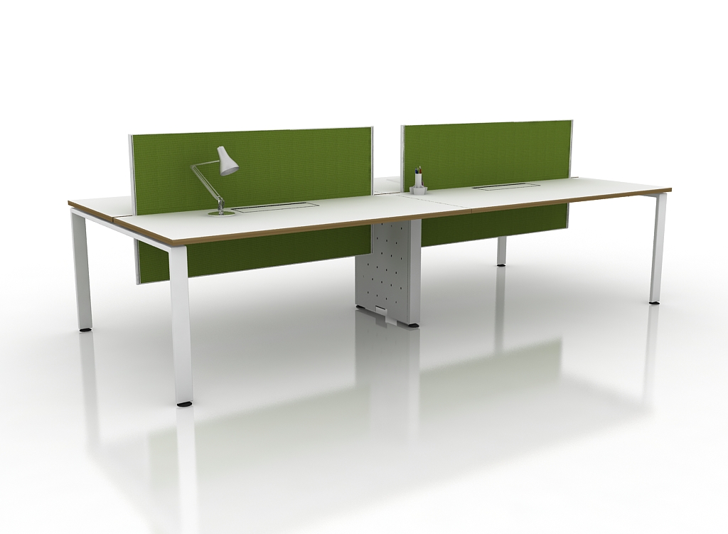 SQC Workstations - Office Table SG - Workstation Table - Green