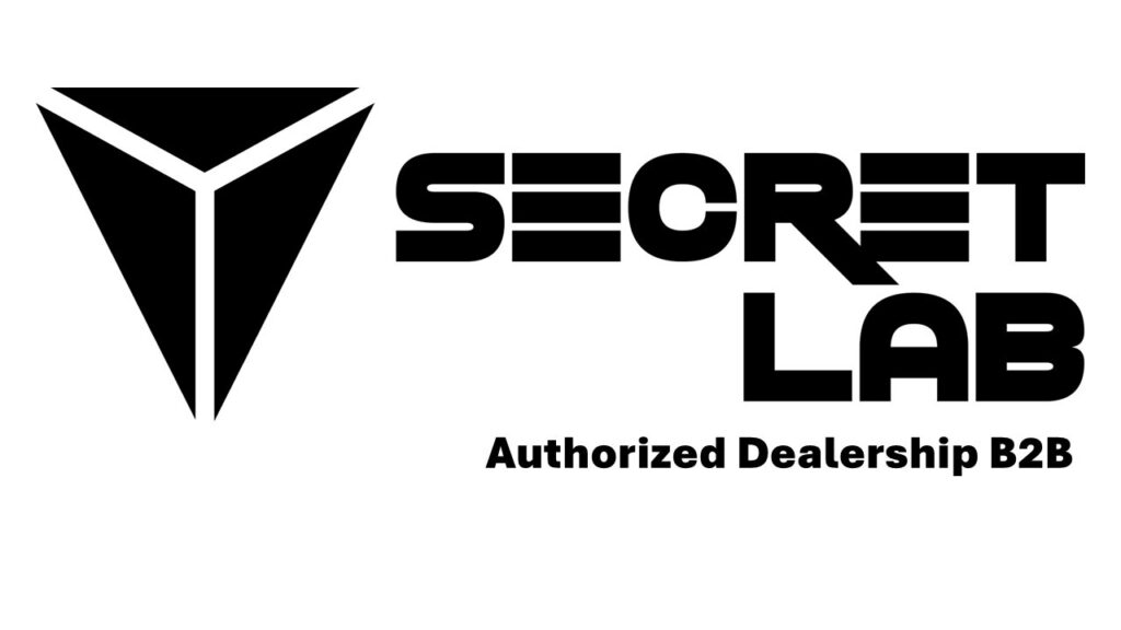 secret lab authorized dealership logo